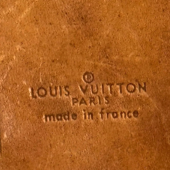 Authenticated Louis Vuitton Vintage Luggage tag large size with poignet - Picture 7 of 14